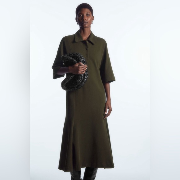 COS Dresses & Skirts - COS Flared Polo Shirt Dress